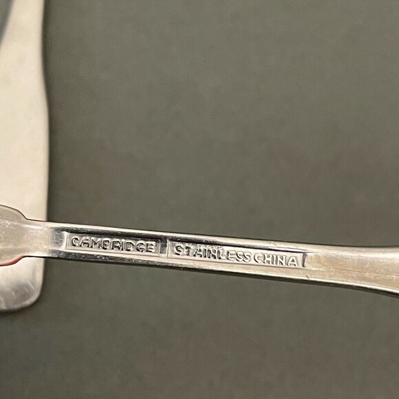 Cambridge Forks Spoons Knife Stainless Steel Lot of 5 - Picture 8 of 8